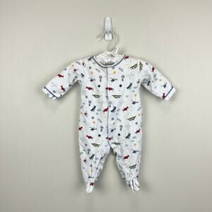 Kissy Kissy Aviation Footie Coverall 3-6 Months